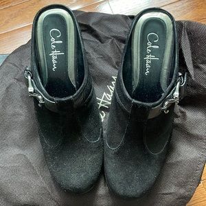 Cole Haan Black Suede Shoes